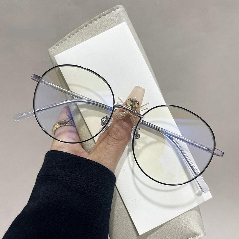 Blue Light Blocking Glasses For Women Available With Prescription Lenses Round Frame Non Prescription