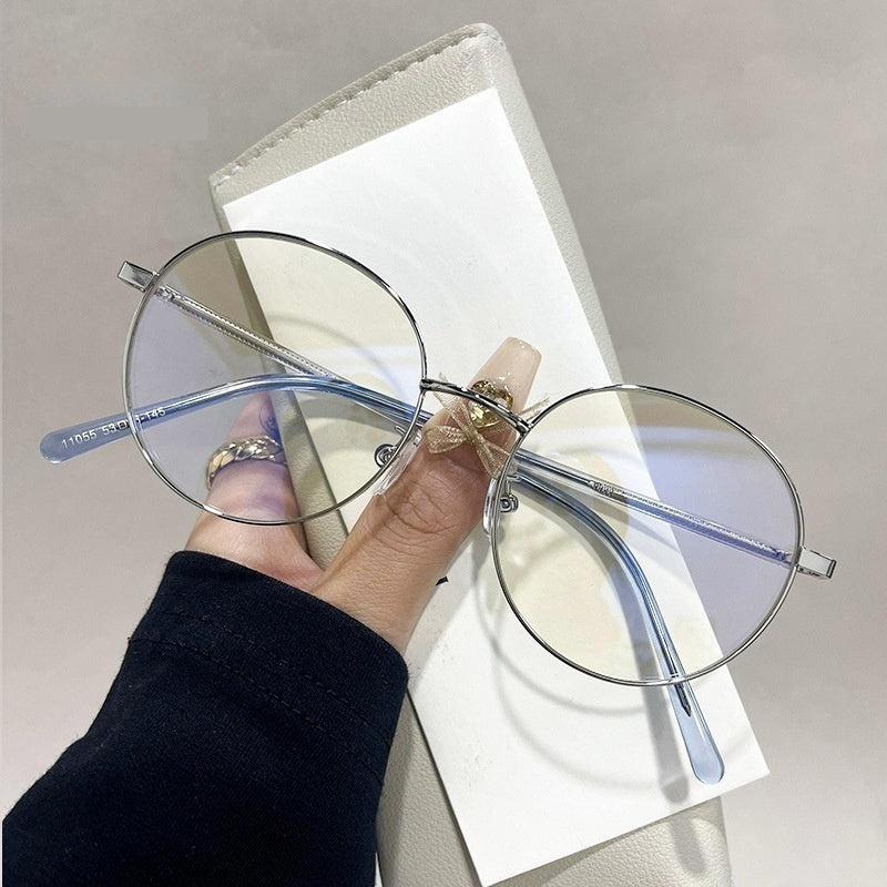 Blue Light Blocking Glasses For Women Available With Prescription Lenses Round Frame Non Prescription